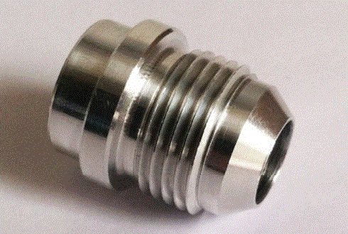 -8AN Aluminum weld-on fitting